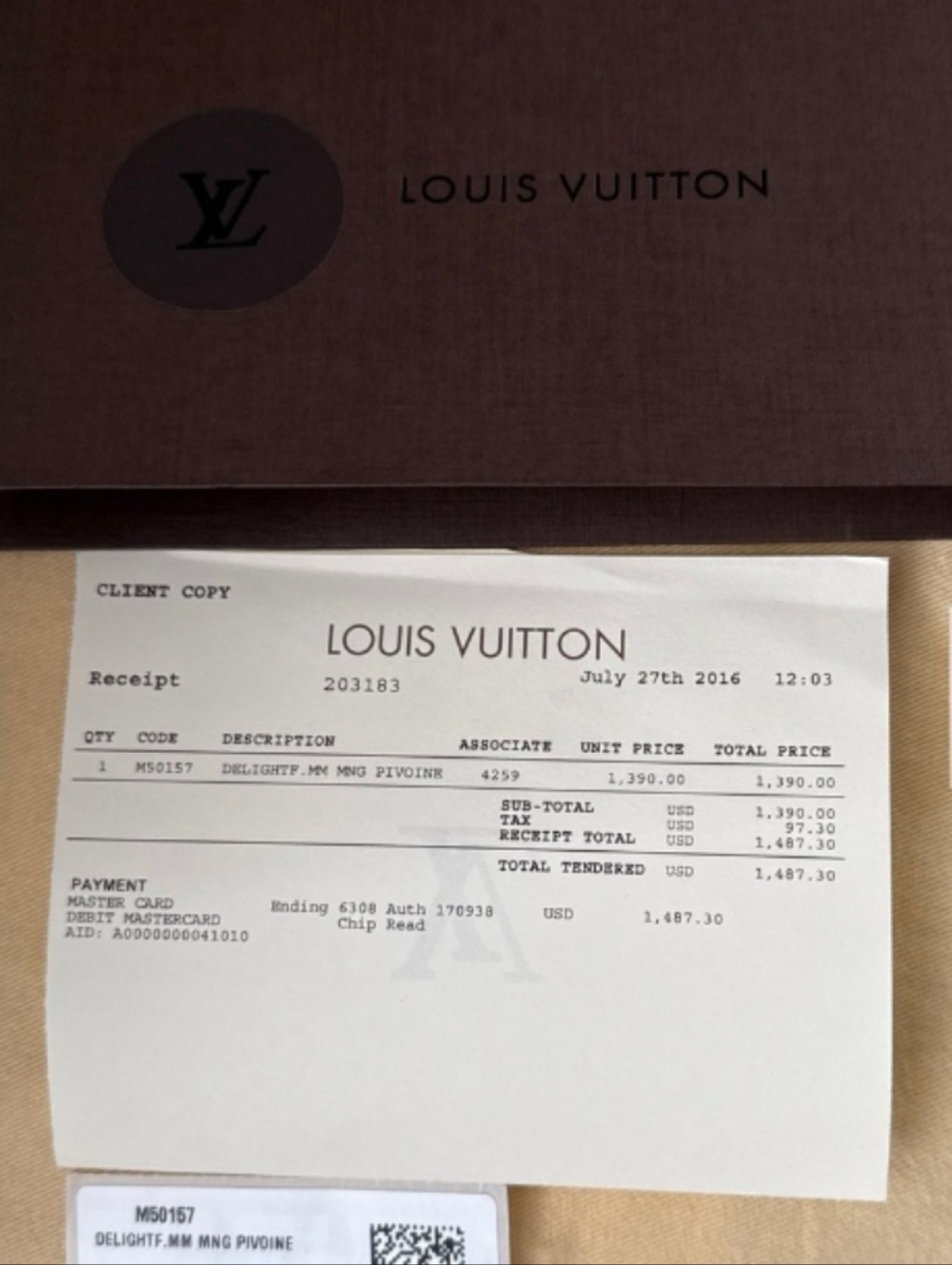 Designer Purse Lv - Picture 5 of 5